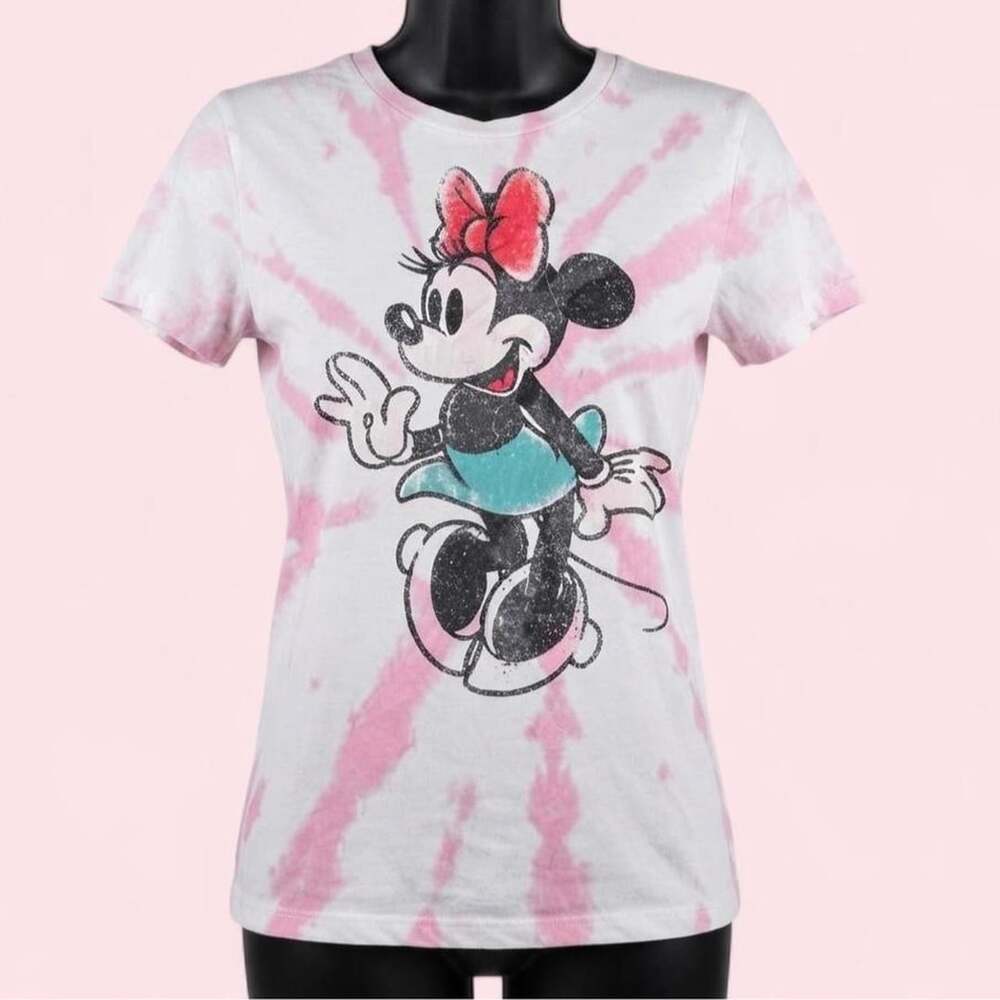 Disney Minnie Mouse Tie Dye Graphic T-Shirt
